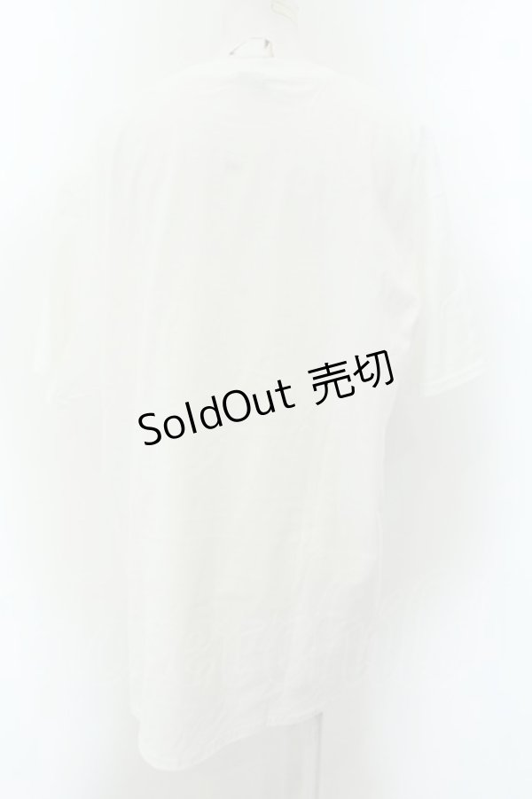 画像2: NieR Clothing / NieRちゃんptTシャツ XL ブチギレ（ホワイト） O-24-12-18-014-PU-TO-OW-ZT396 (2)