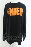 画像1: NieR Clothing / ミケptカットソー LL チラミケ（ブラック） O-24-12-18-027-PU-TO-OW-ZT051 (1)