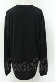 画像2: NieR Clothing / ミケptカットソー LL チラミケ（ブラック） O-24-12-18-027-PU-TO-OW-ZT051 (2)