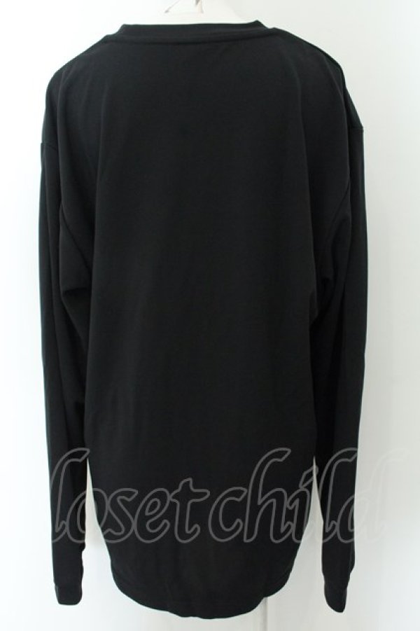 画像3: NieR Clothing / ONE君ptカットソー LL ONE君ワンポイント（ブラック） O-24-12-18-028-PU-TO-OW-ZT339 (3)
