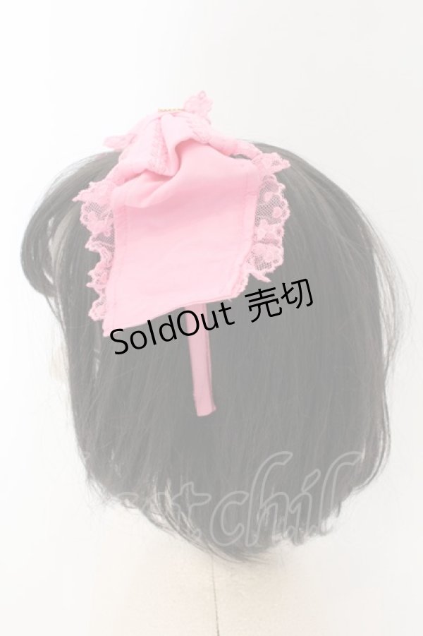 画像3: Angelic Pretty / レースハートチャームくるりんカチューシャ  濃ピンク O-24-12-21-058-AP-AC-IG-OS (3)