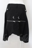画像3: PEACE NOW / ぺろちょサルエルパンツ M ブラック O-24-12-21-003-PU-PA-IG-ZI (3)