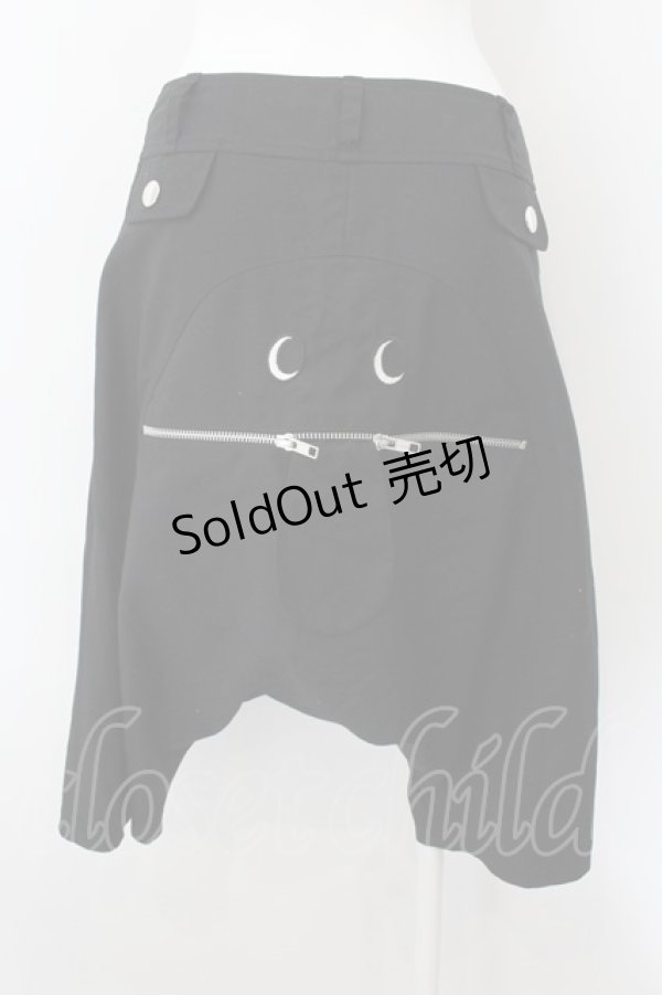 画像3: PEACE NOW / ぺろちょサルエルパンツ M ブラック O-24-12-21-003-PU-PA-IG-ZI (3)