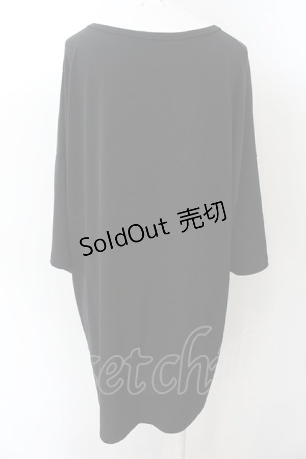 画像2: anko ROCK / スカル抱っこクマＴシャツ  ブラック O-24-12-25-002-PU-TO-OW-ZT122 (2)