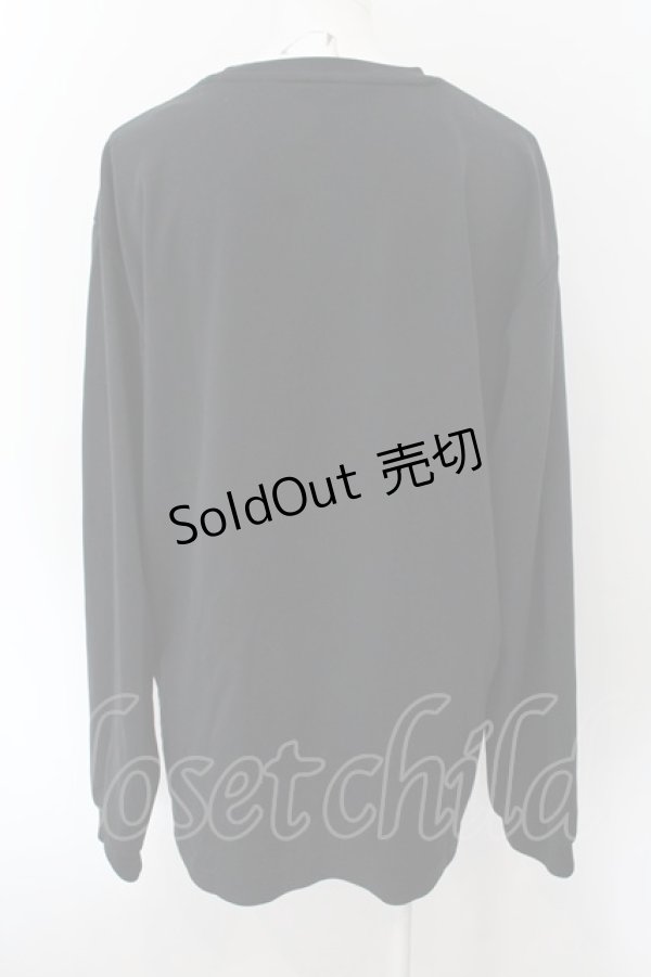 画像2: NieR Clothing / キャラクターptカットソー LL キャラクターロゴ（ブラック） O-24-12-26-060-PU-TO-OW-ZT388 (2)