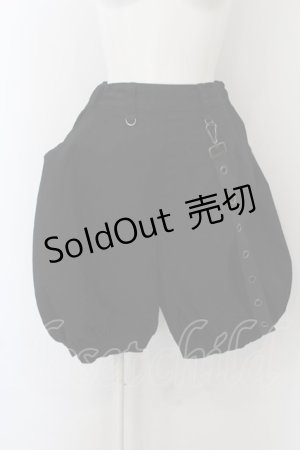 画像: Deorart / ベルト付王子パンツ M ブラック O-24-12-27-002-PU-PA-OW-OS