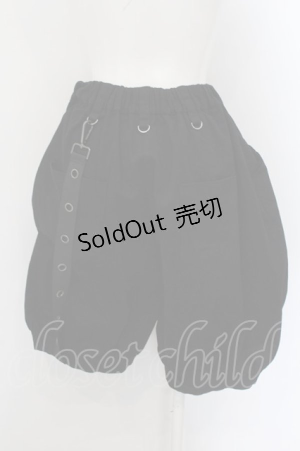画像2: Deorart / ベルト付王子パンツ M ブラック O-24-12-27-002-PU-PA-OW-OS (2)