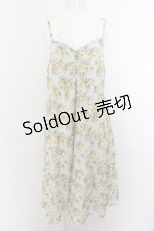 画像: axes femme / 花柄ワンピース M グリーン O-24-12-31-1004-AX-OP-OW-OS