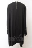 画像2: NieR Clothing / ZIPデザインワンピース F ブラック O-24-12-31-1043-PU-OP-OW-ZT277 (2)