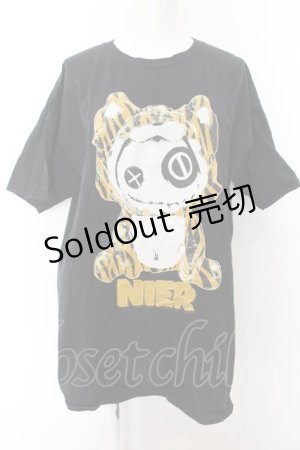 画像: NieR Clothing / NieRちゃんptTシャツ XL 虎NieRちゃん（ブラック） O-24-12-31-1044-PU-TO-OW-ZT243