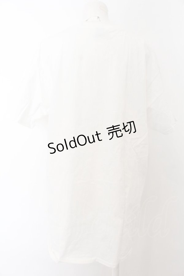 画像2: NieR Clothing / NieRちゃんptTシャツ XL なんでやねん（ホワイト） O-24-12-31-1045-PU-TO-OW-ZT243 (2)