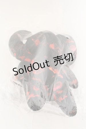 画像: 【SALE】NieR CLOTHING / ぬいぐるみ  薬柄（ブラック） O-24-12-31-1151-PU-ZA-OW-ZT335