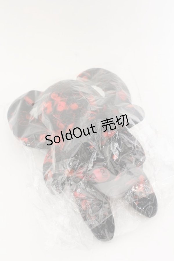 画像2: 【SALE】NieR CLOTHING / ぬいぐるみ  薬柄（ブラック） O-24-12-31-1151-PU-ZA-OW-ZT335 (2)