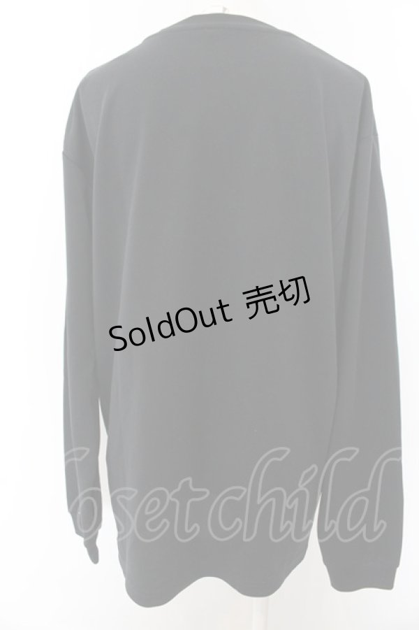 画像2: NieR Clothing / プリントカットソー LL ロゴ（ブラック） O-24-12-31-1036-PU-TO-OW-ZT243 (2)