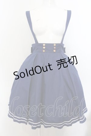 画像: metamorphose / セーラータックスカート 1 ネイビー O-25-01-06-005-ME-SK-OW-OS