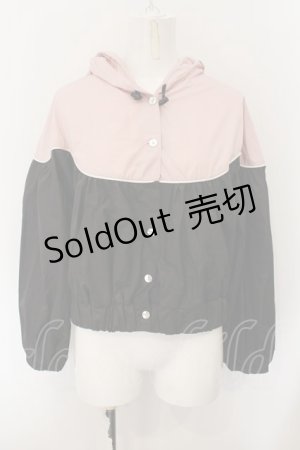 画像: MILK / マシュマロジャケット  クロ×ピンク O-25-01-07-045-ML-JA-OW-OS