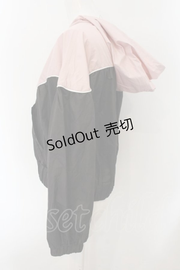 画像2: MILK / マシュマロジャケット  クロ×ピンク O-25-01-07-045-ML-JA-OW-OS (2)