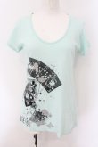 画像1: PEACE NOW / トランププリントTシャツ M ミント O-25-01-07-059-PU-TS-IG-ZT248 (1)