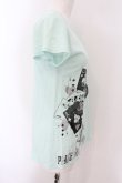 画像2: PEACE NOW / トランププリントTシャツ M ミント O-25-01-07-059-PU-TS-IG-ZT248 (2)