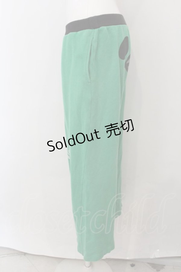 画像2: 【SALE】HANGRY&ANGRY / さとやんのパンツ  グリーン O-25-01-07-003-HN-PA-OW-ZT211 (2)