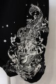 画像2: ALGONQUINS / Classic frame プリント ハーレム パンツ  ブラック O-25-01-09-003-AL-PA-IG-ZI (2)