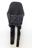 画像3: PEACE NOW / ピンストライプジップサルエルパンツ M ブラック O-25-01-13-065-PU-PA-IG-ZI (3)