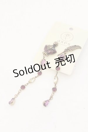 画像: axes femme POETIQUE / プリュムイヤリング  アンティークゴールド O-25-05-30-1026-AX-AC-OW-ZT444-F004