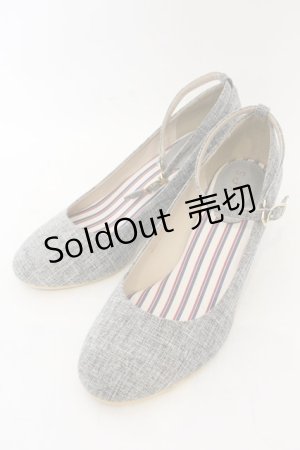 画像: axes femme / 2wayパンプス L グレー O-25-01-17-094-AX-SH-OW-ZT-K003