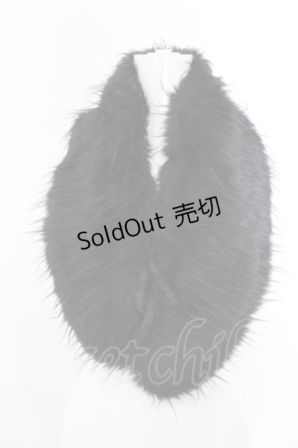 画像1: Qutie Frash / ファーティペット  ブラック O-25-01-17-002-QU-ZA-IG-OS (1)