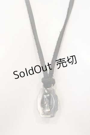 画像: alice auaa / 蝋燭モチーフペンダントトップ  シルバー O-25-05-30-1024-AA-AC-OW-ZT444-F001