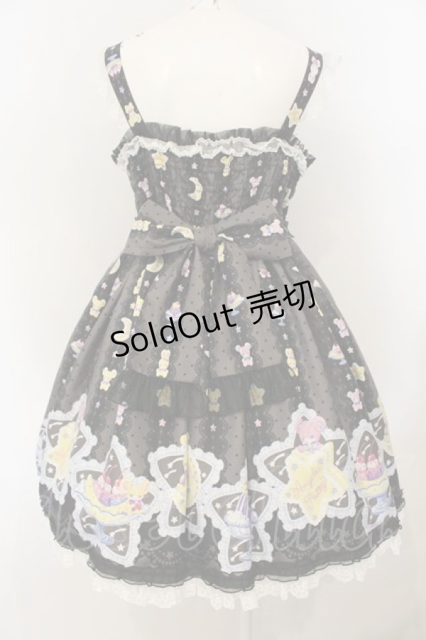 画像5: Angelic Pretty / Dreamy Night Cakesジャンパースカート  クロ O-25-01-18-004-AP-OP-IG-OS (5)