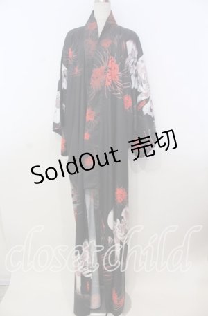 画像: Royal Princess Alice / 新がしゃどくろ浴衣  クロ O-25-11-19-004-LO-OP-OW-OS