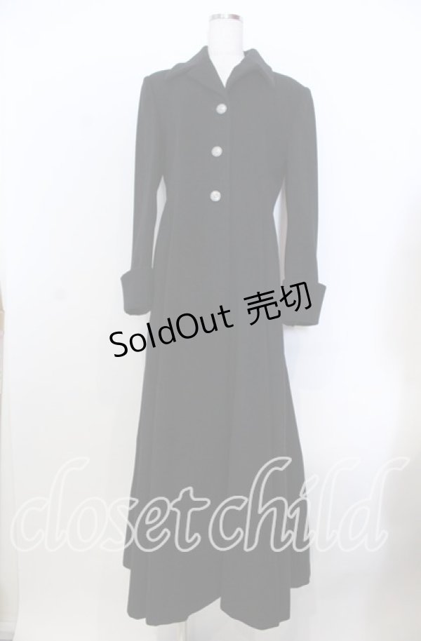 画像1: Moi-meme-Moitie / ロングコート(2002) 2 ブラック O-25-11-19-032-MO-CO-IG-OS (1)