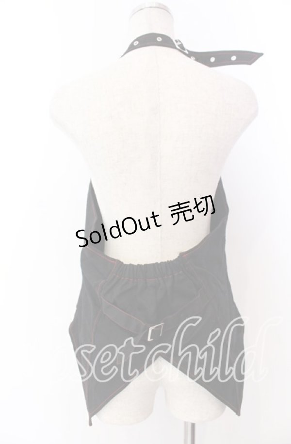 画像3: Deorart / ホルターネックベスト  ブラック O-25-11-19-037-PU-TO-IG-OS (3)
