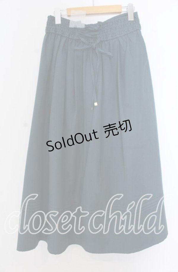 画像2: axes femme / クラシカルスカート L グリーン O-25-11-19-050-AX-SK-OW-OS (2)