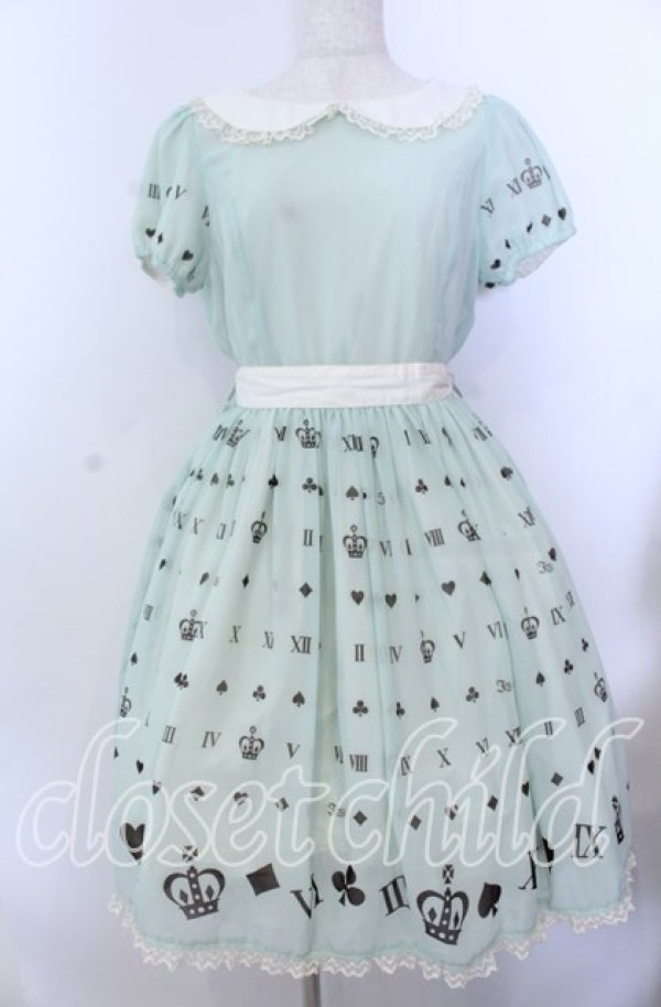 画像1: Innocent World / ローマトランプワンピース L ミントグリーン O-25-11-19-017-IW-OP-OW-OS (1)