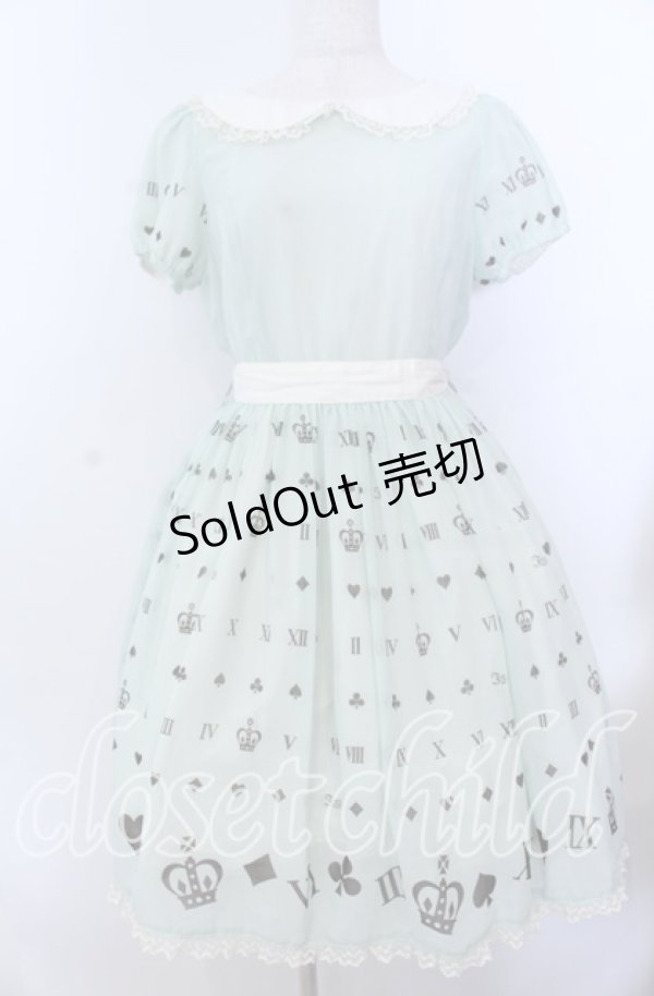 画像1: Innocent World / ローマトランプワンピース L ミントグリーン O-25-11-19-017-IW-OP-OW-OS (1)