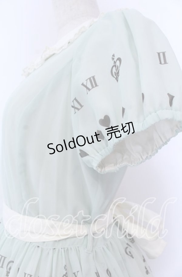 画像2: Innocent World / ローマトランプワンピース L ミントグリーン O-25-11-19-017-IW-OP-OW-OS (2)