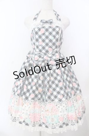画像: Angelic Pretty / Sugar Fairy Cakeホルターネックジャンパースカート  クロ O-25-11-19-018-AP-OP-OW-OS