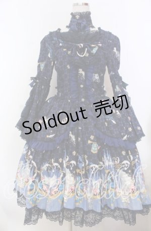 画像: metamorphose / Brilliant princess ワンピース  ネイビー O-25-11-19-019-ME-OP-IG-OS