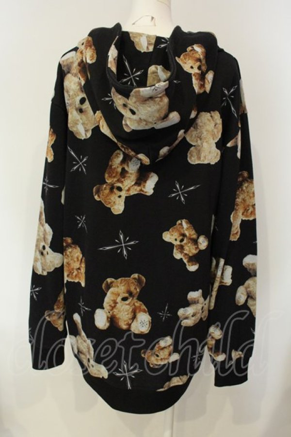 画像3: TRAVAS TOKYO / Myriad of bears ZIP Hoodie F ブラック O-25-01-21-060-PU-TO-OW-ZI (3)