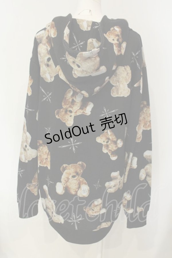 画像3: TRAVAS TOKYO / Myriad of bears ZIP Hoodie F ブラック O-25-01-21-060-PU-TO-OW-ZI (3)