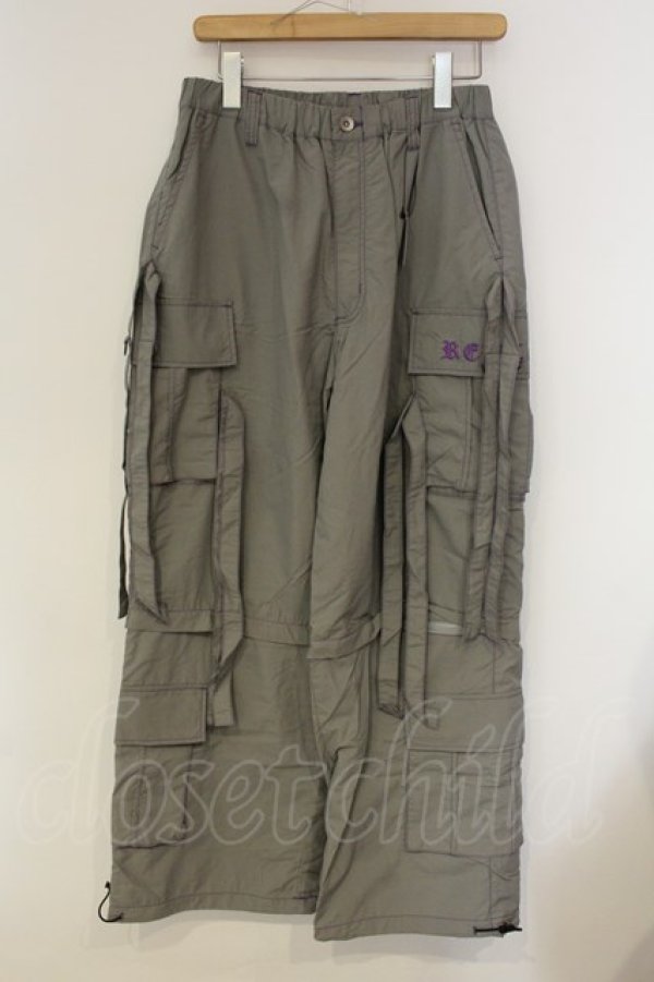 画像1: REFLEM / 2WAYワイドナイロンカーゴパンツ F グレー O-25-01-21-083-PU-PA-OW-ZT436 (1)