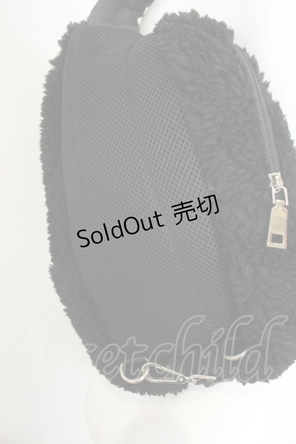 画像4: KRY CLOTHING / SHEEP ショルダーバッグ  ブラック O-25-01-22-003-EL-BG-YM-ZT274 (4)