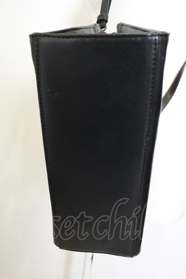 画像5: artherapie / フィセルローズ2WAYバッグ  ブラック×ブルー O-25-01-22-004-GO-BG-OW-ZT273 (5)