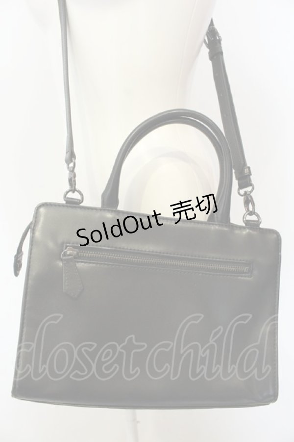 画像6: artherapie / フィセルローズ2WAYバッグ  ブラック×ブルー O-25-01-22-004-GO-BG-OW-ZT273 (6)