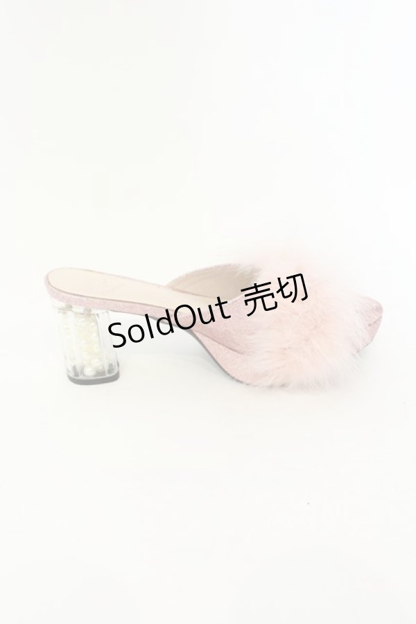 画像5: Swankiss / doll fancy suger mule シューズ L ピンク O-25-01-22-007-CA-SH-IG-ZT-K002 (5)