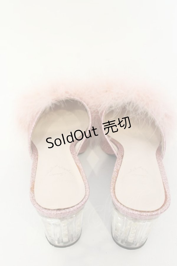 画像6: Swankiss / doll fancy suger mule シューズ L ピンク O-25-01-22-007-CA-SH-IG-ZT-K002 (6)