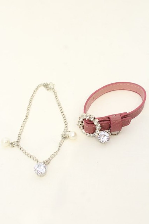 画像1: Swankiss / TS 2022SS bangle バングル  ピンク×シルバー O-25-01-22-011-CA-AC-IG-OS (1)