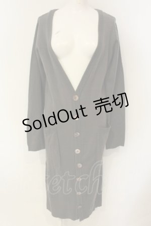 画像: GADGET GROW / ロングカーディガン M グレー O-25-01-23-066-GO-TO-IG-OS